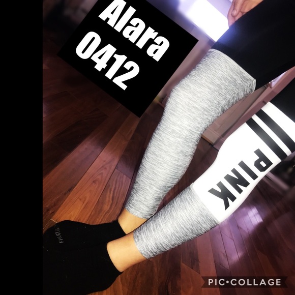 VS PINK ULTIMATE BONDED CROP LEGGINGS XS LIMTED ED - Picture 7 of 8